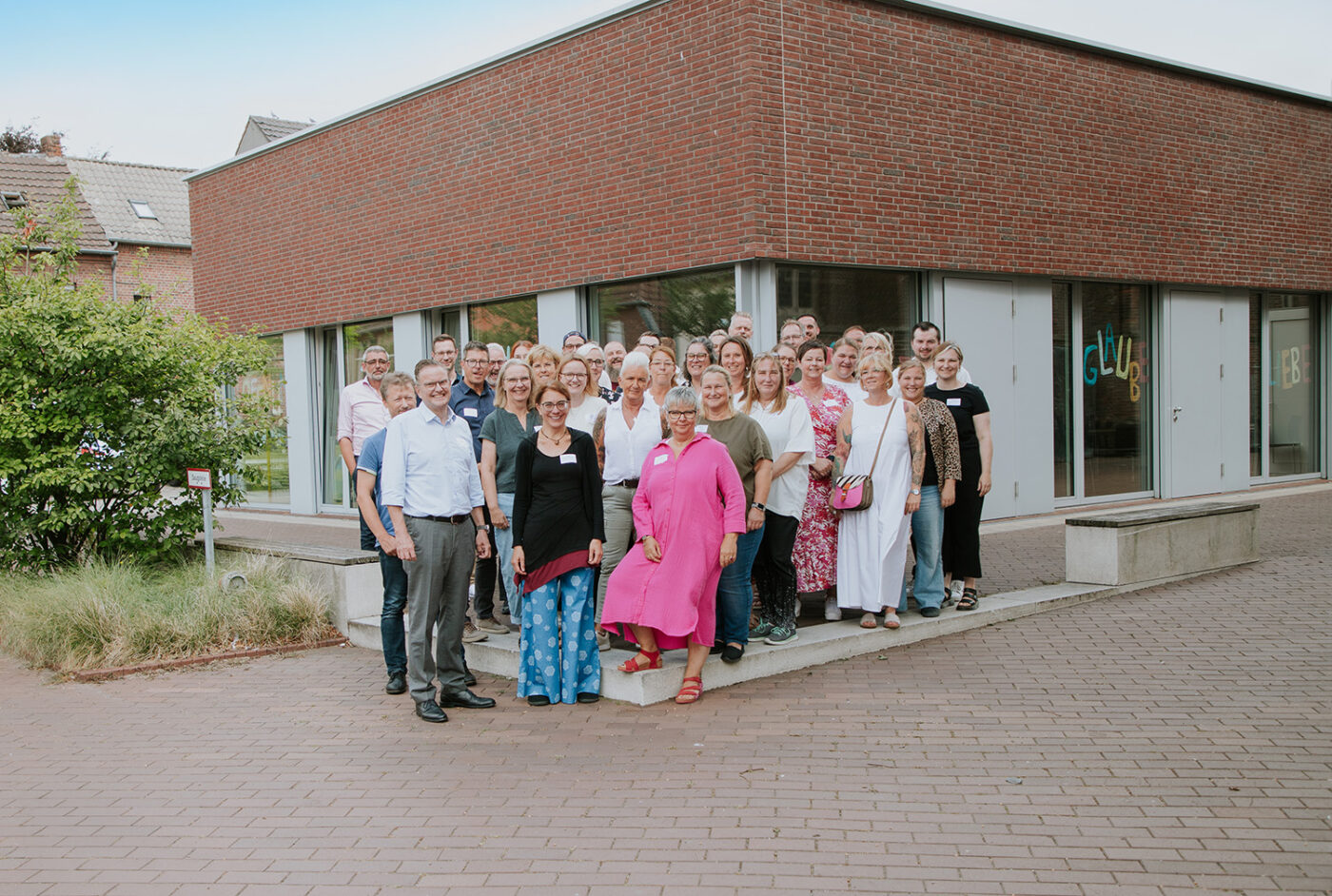Gruppenfoto der Leitungskräfte bei der Klausurtagung 2026 in Sonsbeck