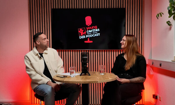 Andre Stockmanns und Lara Kaczmarek im Gespräch