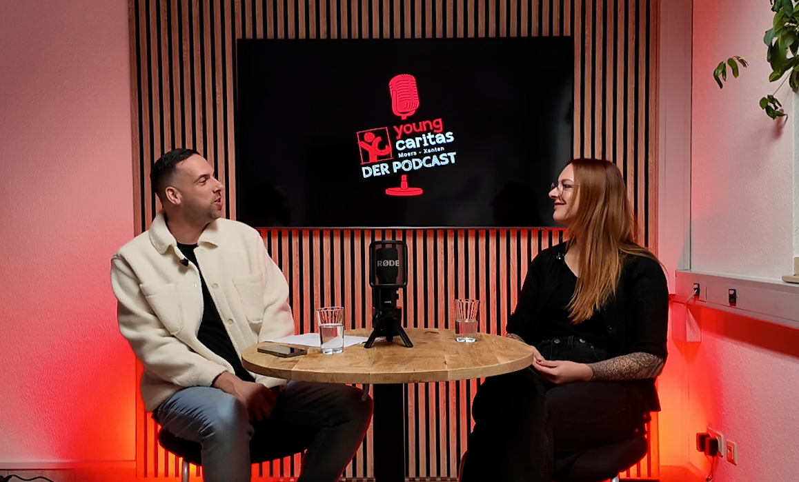 Andre Stockmanns und Lara Kaczmarek im Gespräch